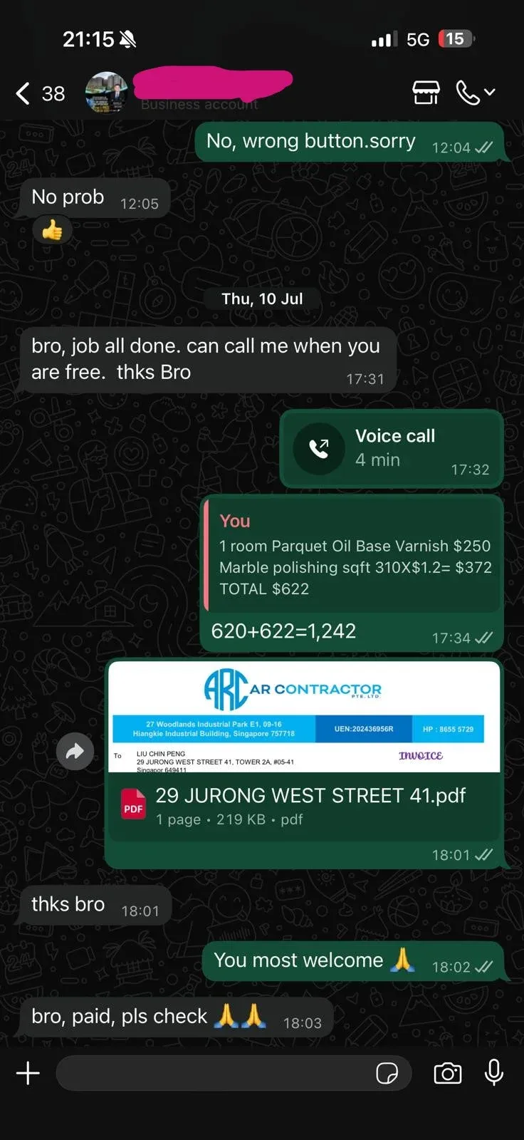 Testimonial Image One